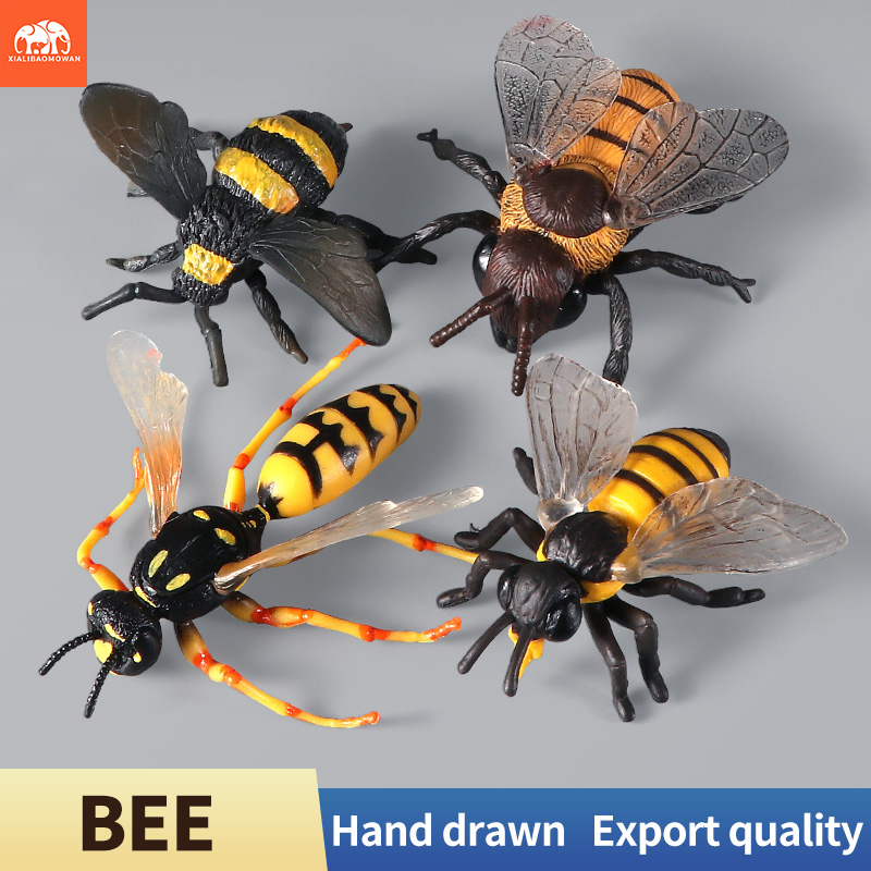 Kids Toys Brand - Simulatie Wilde Dieren Model Actiefiguur Bee