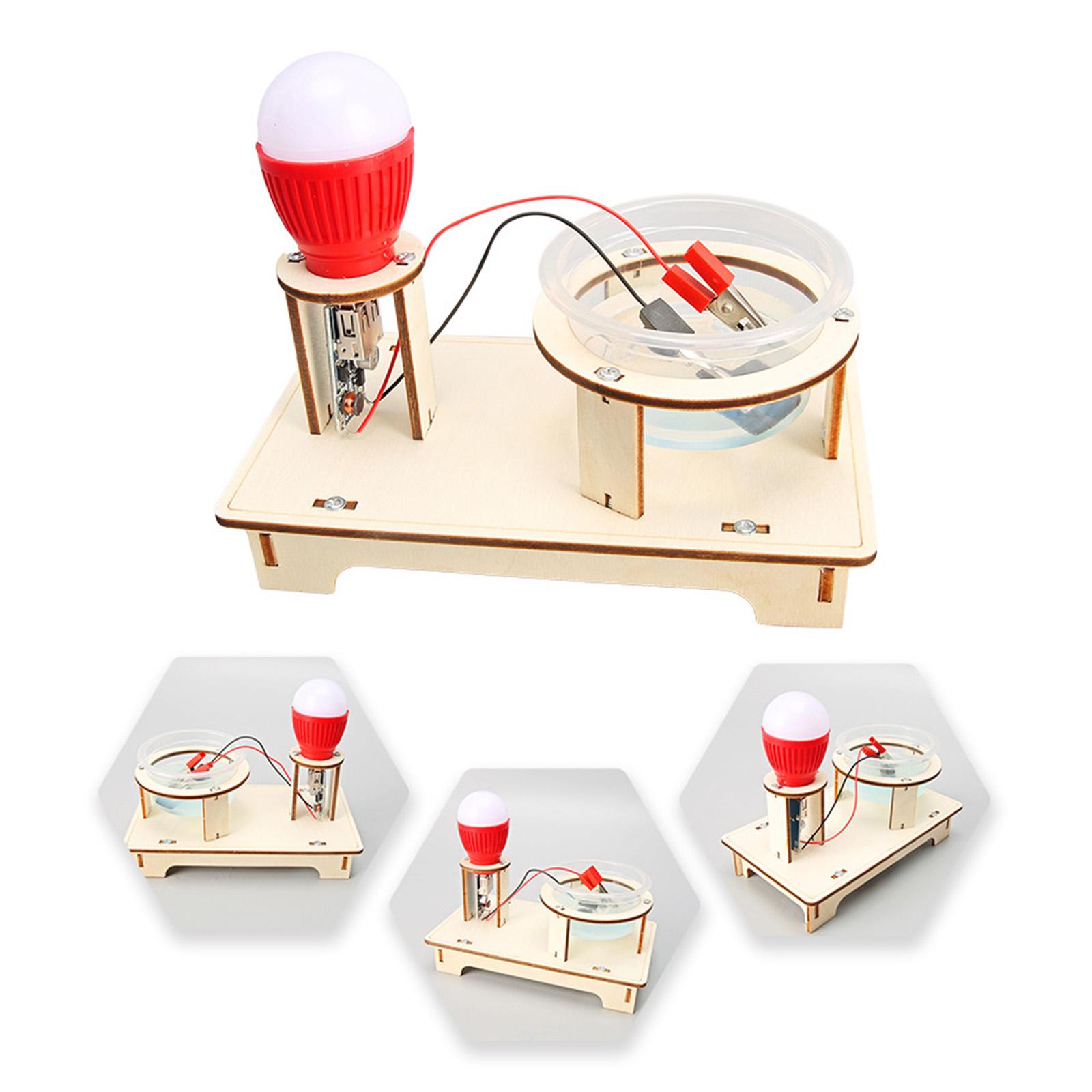 Kids Toys 10 Year Old - Zoutwater Aangedreven Generator Wetenschapsexperiment Kit DIY