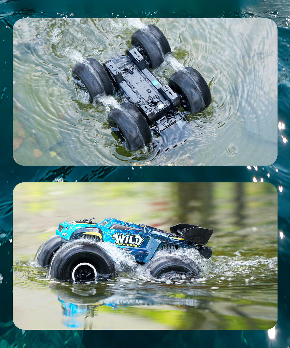 Kids Toys Long Island - 9IMOD RC Amfibische Monstertruck 4WD Afstandsbestuurde