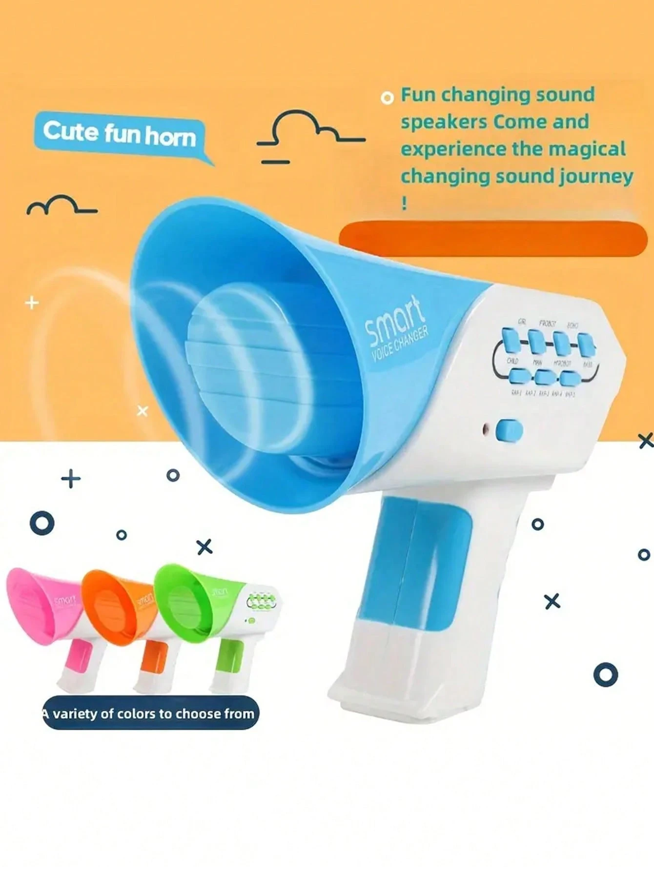 Top Kids Xmas Toys - Stemwisselaar voor kinderen Luidspreker Speelgoed Elektrisch
