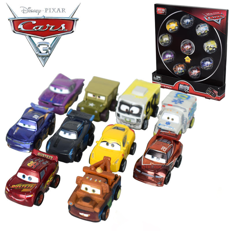 Kids Toys 10 Year Old - Disney Pixar Cars Mini Racers 10-Pack