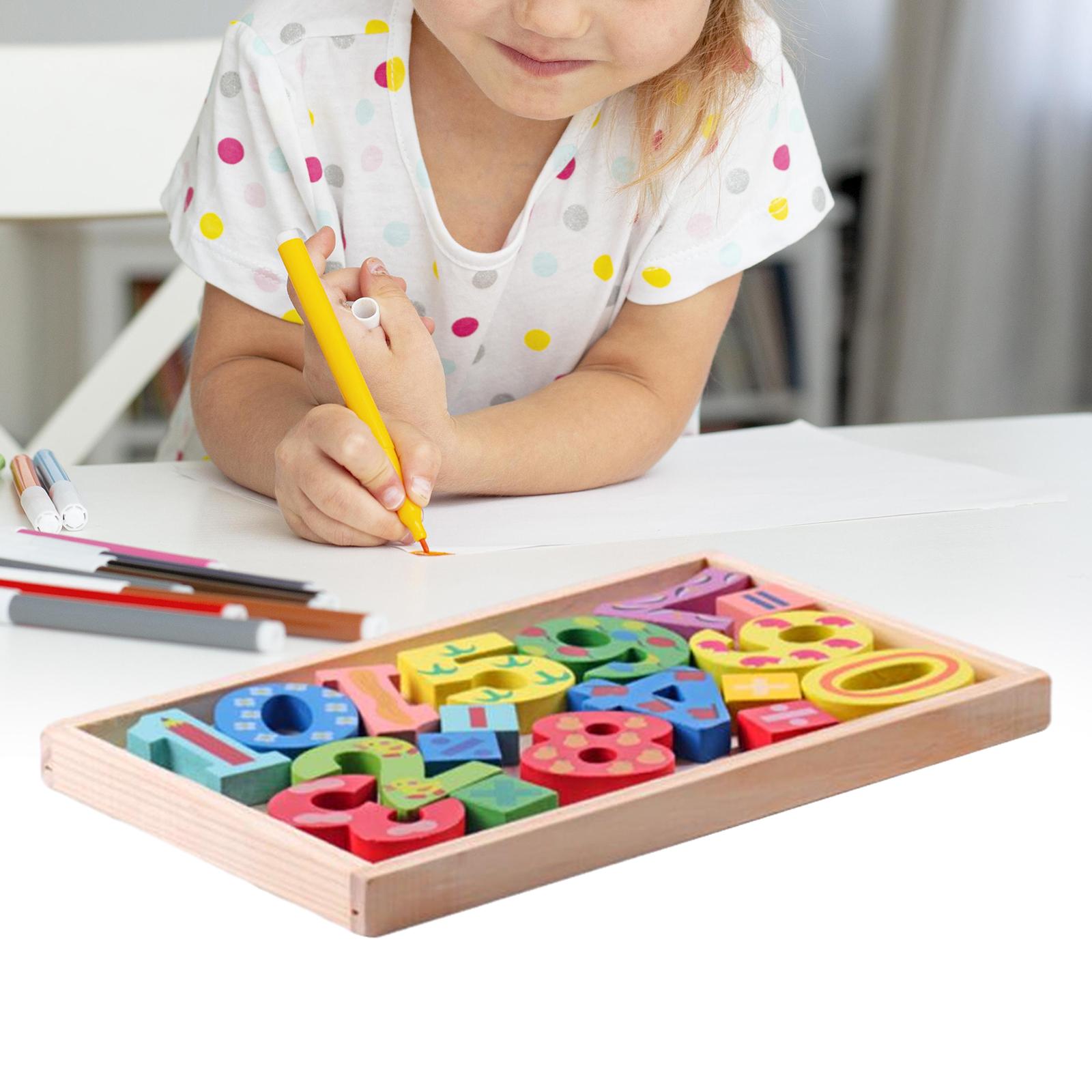Kids Toys Under £5 - Houten puzzel met basisvaardigheden voor jongens