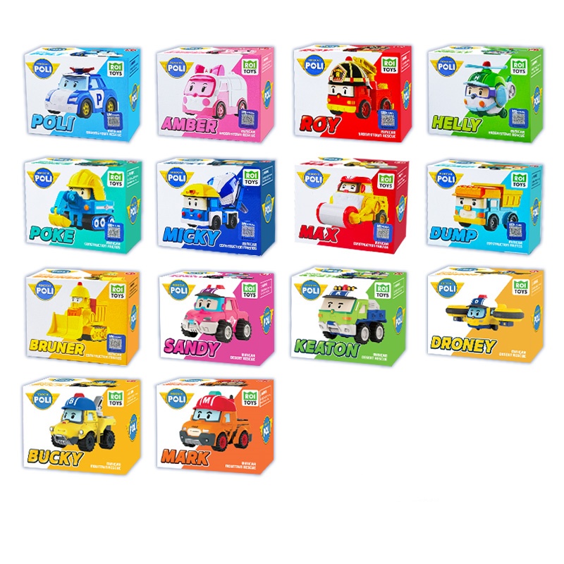 Kids Toys Car - MINICAR Serie Enkelvoudige Auto, Niet-vervormbare Mini