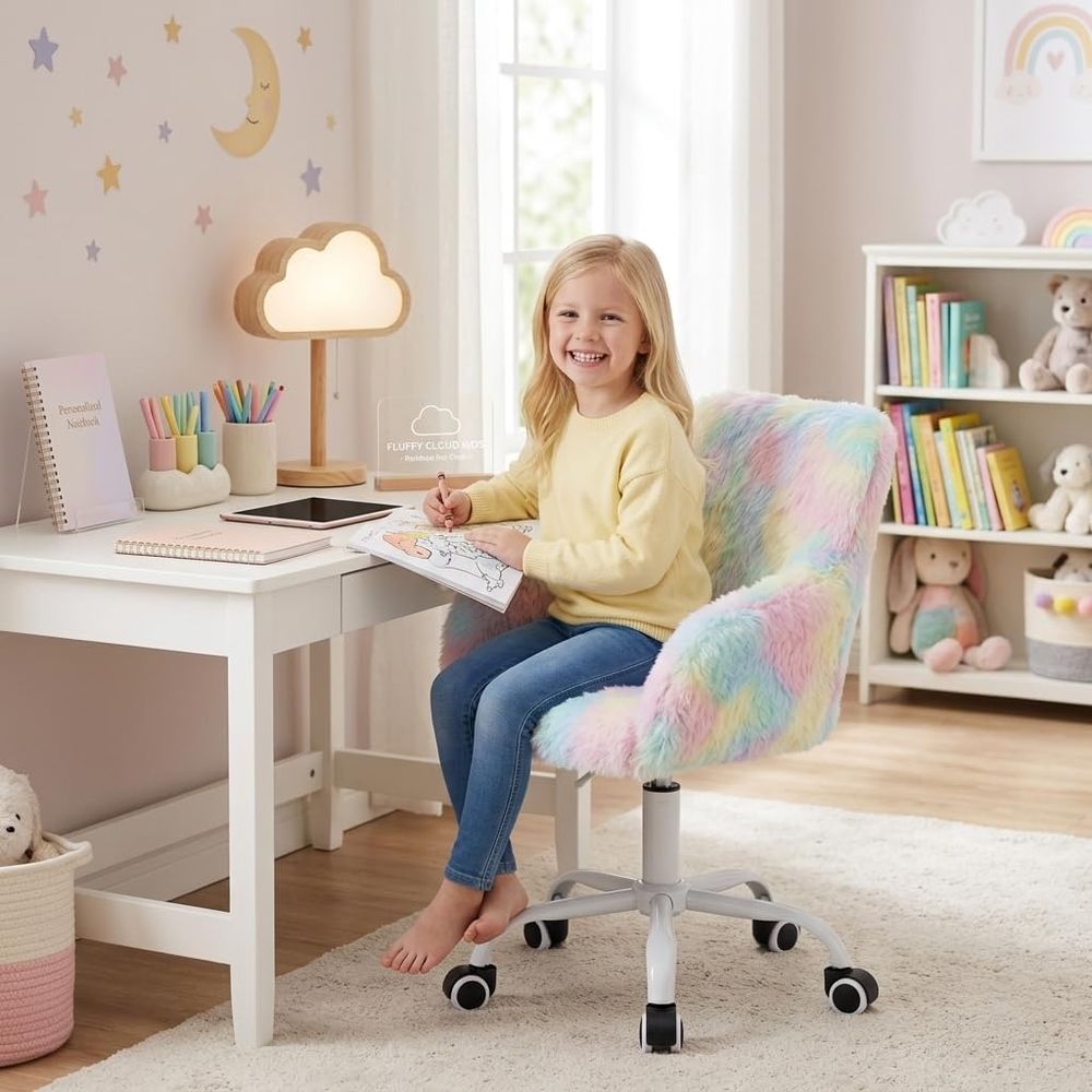 Kids & Toys Expo Saudi Arabia - Draaibare kinderstoel met wielen, verstelbare kinderbureau