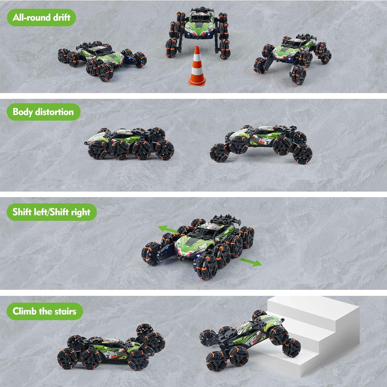 Gestuurgestuurde RC-stuntauto  - Kids Toys 10 Year Old recensie en prijs