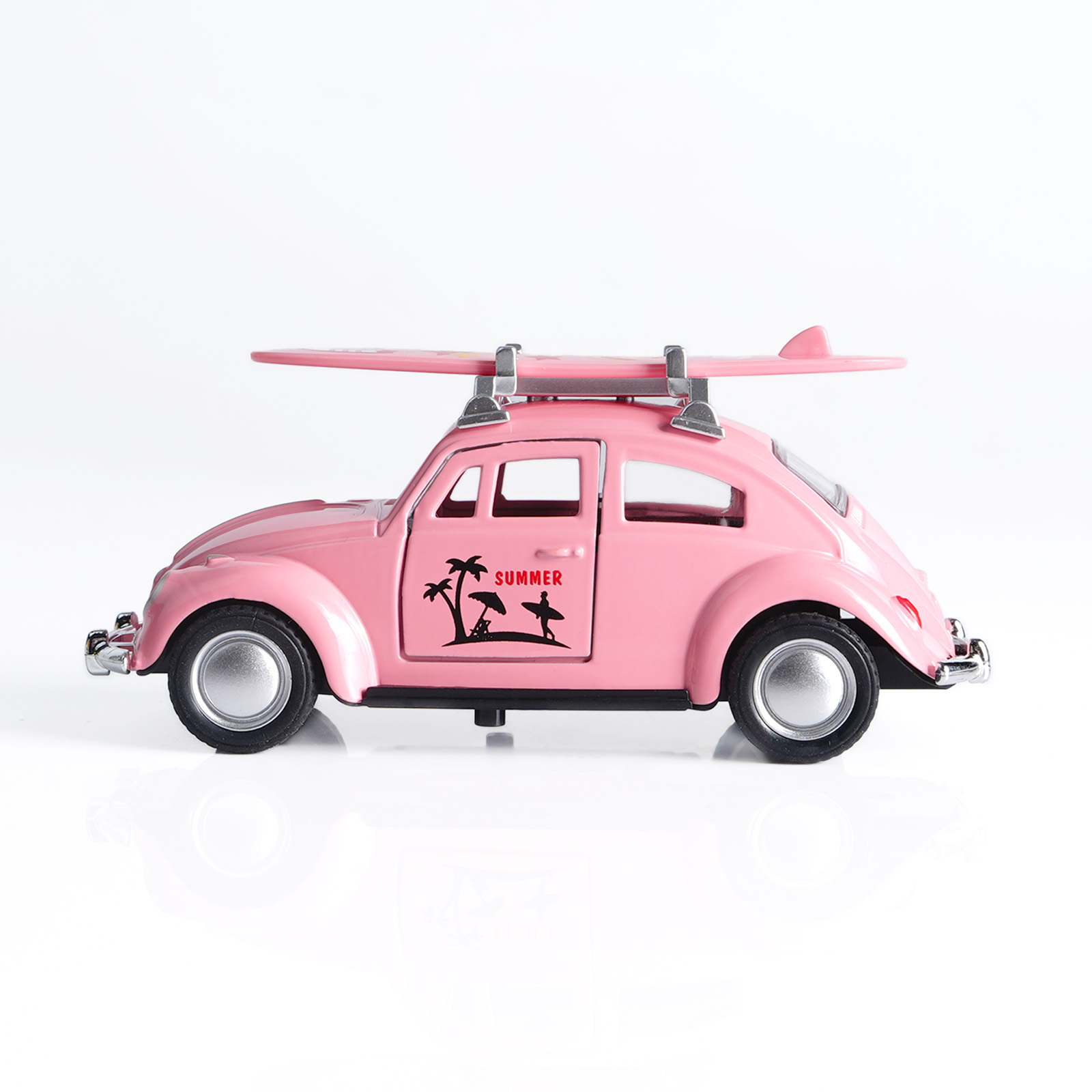 1:36 roze Volkswagen Kever geg - Kids Toys Car recensie en prijs
