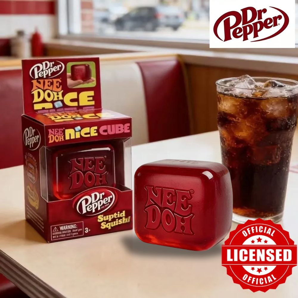 Dr Pepper X NeeDoh Nice Cube S - Kids & Toys Expo Saudi Arabia recensie en prijs