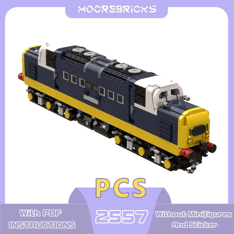 MOC Populaire Rail Class 55. L - Popular Kids Xmas Toys recensie en prijs