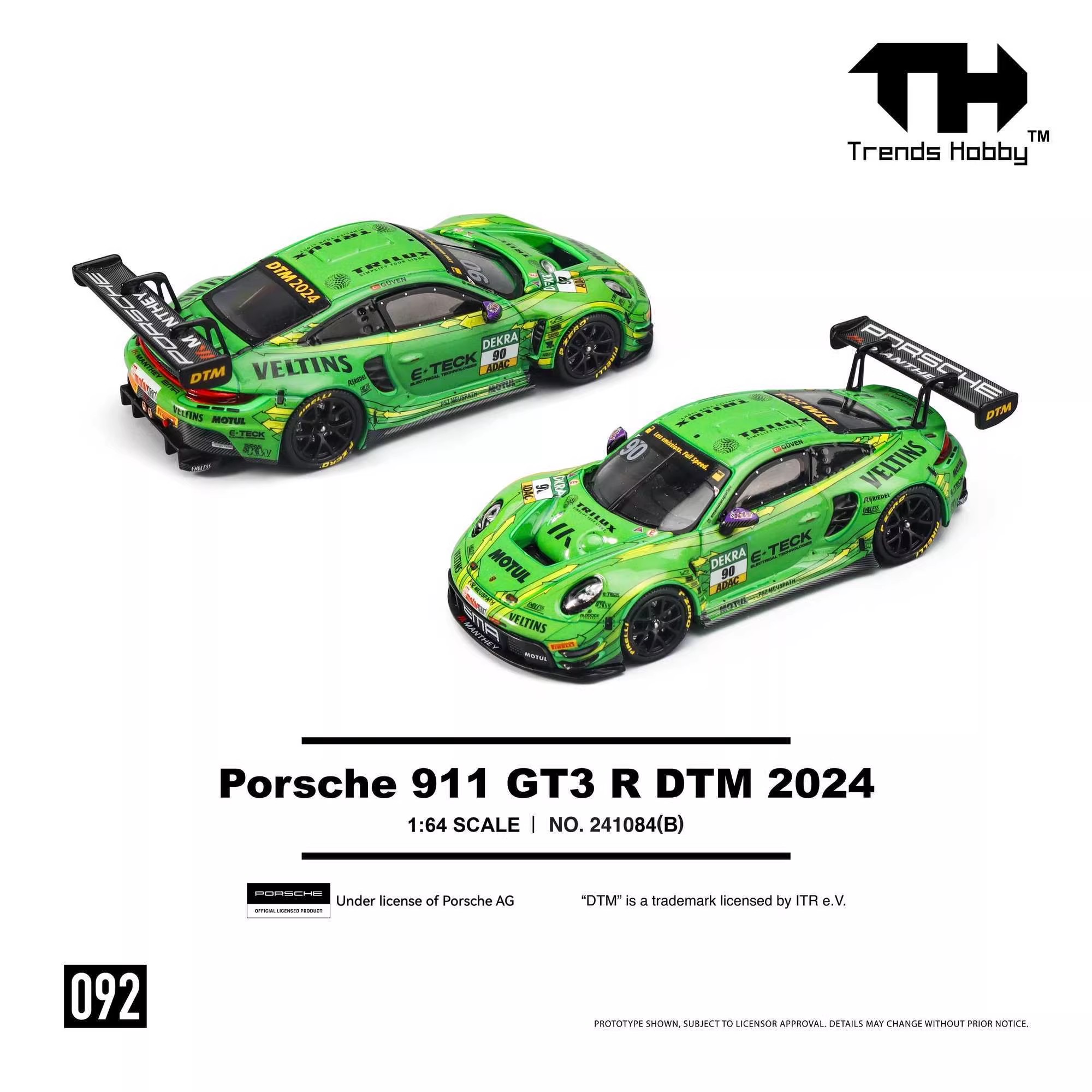 TH 1/64 Porsche 911 GT3 R LeMa - Kids Toys Car recensie en prijs