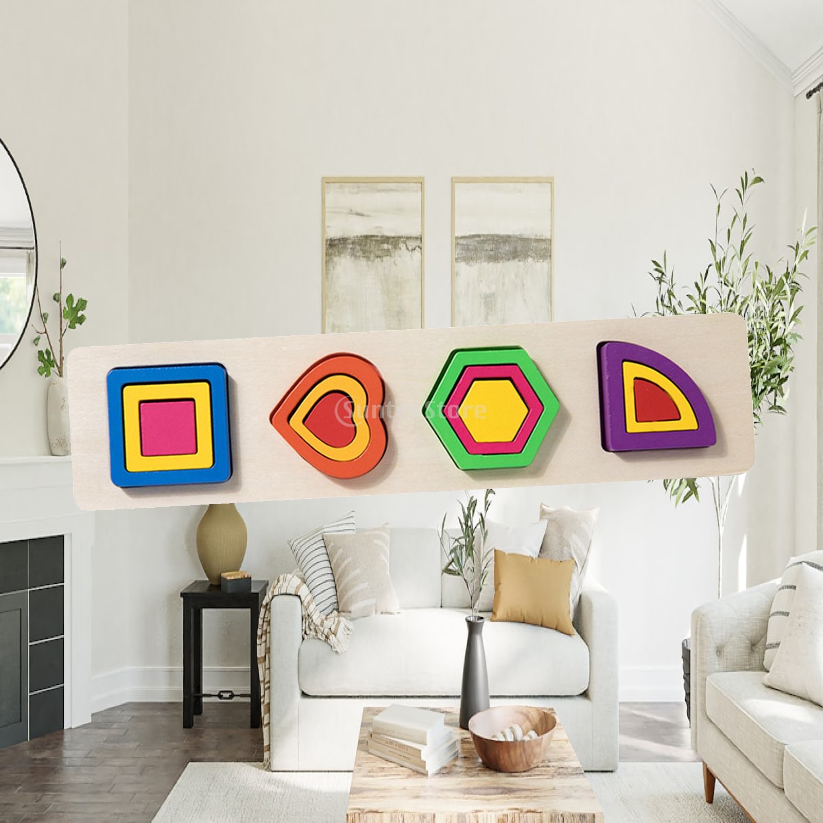 Houten kleur- en vormsorteersp - Kids Toys Under £5 recensie en prijs