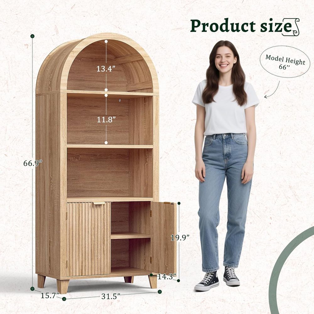 Gebogen kast, opbergplanken me - Kids & Toys Expo Saudi Arabia recensie en prijs